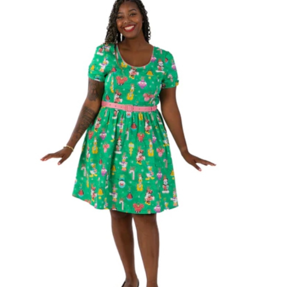 NWOT 2X Stitch Shoppe Disney Christmas Dress